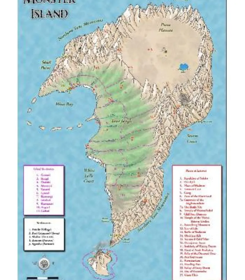 Mythras: La Isla de los Monstruos