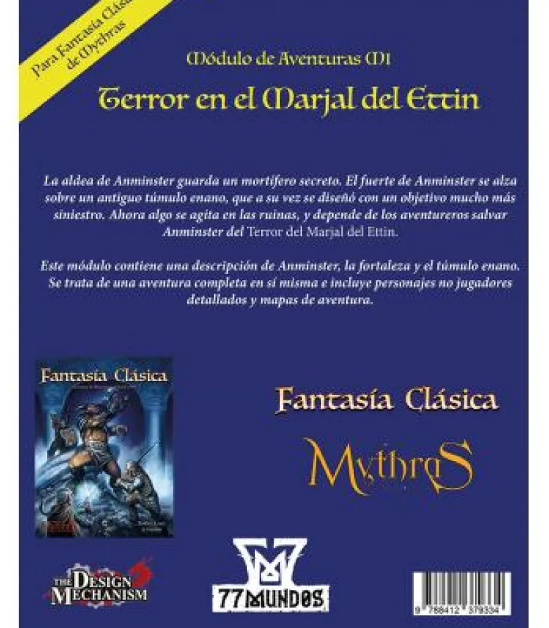 Mythras: Terror en el Marjal del Ettin (M1)