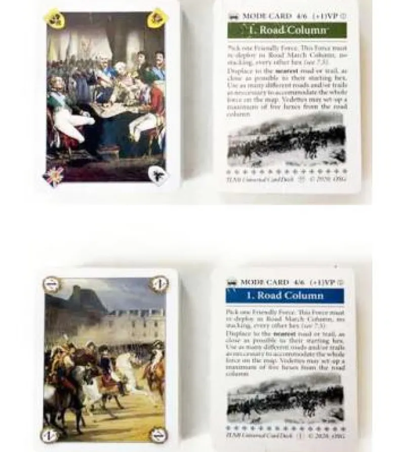 Napoleonic Library Universal Decks: French & Coalition (Inglés)