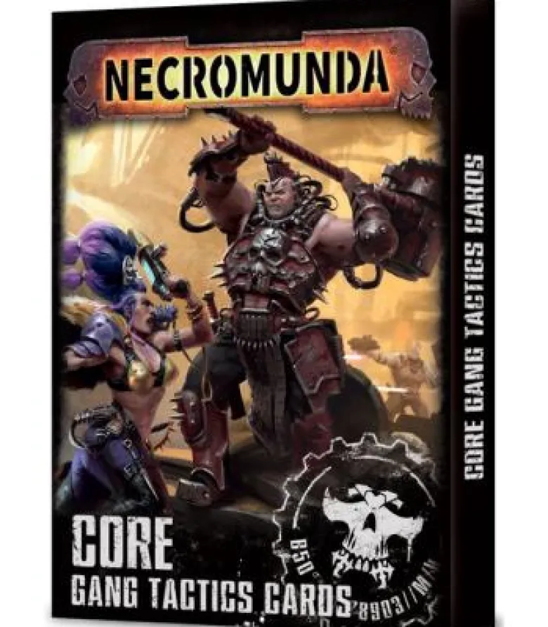 Necromunda: Core Gang Tactics (Card Pack) (Inglés)