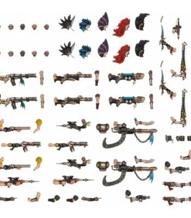 Necromunda: Escher Weapons & Upgrades