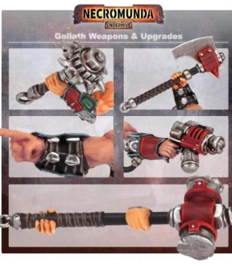 Necromunda: Goliath Weapons & Upgrades