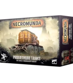 Necromunda: Promethium Tanks on Cargo-8 Ridgehauler Trailer