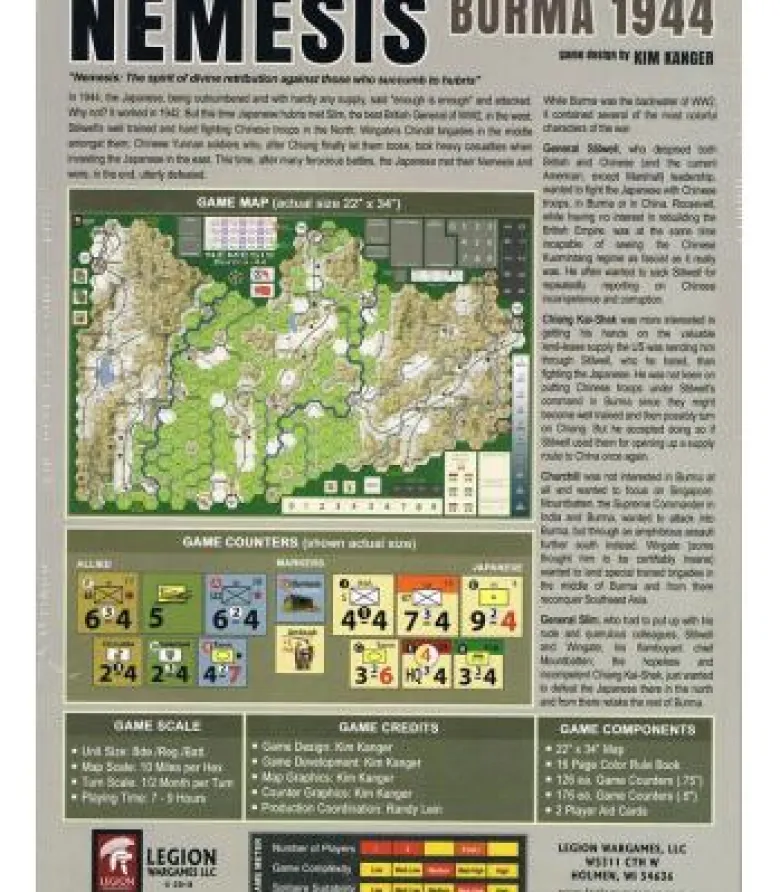 Nemesis: Burma 1944 (Inglés)