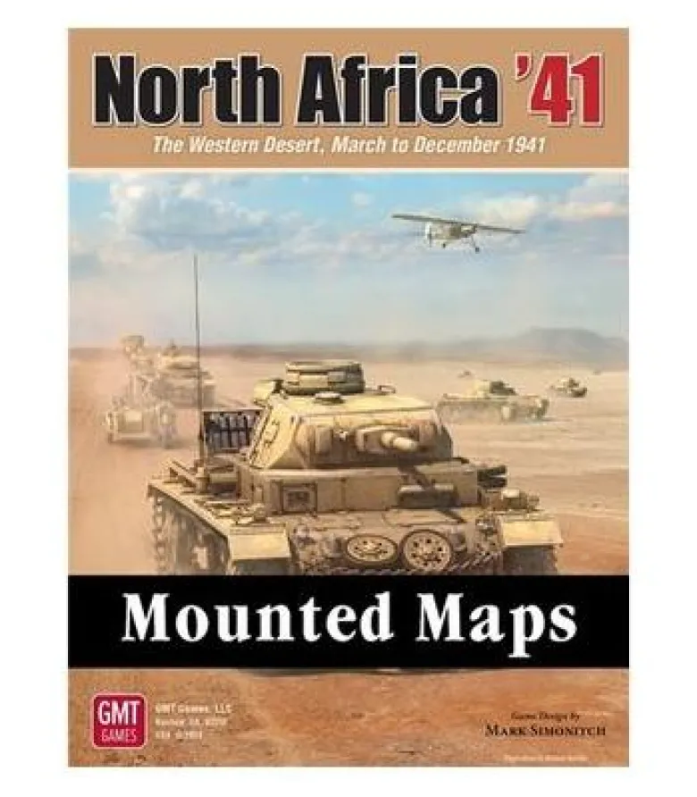 North Africa'41: Mounted Map