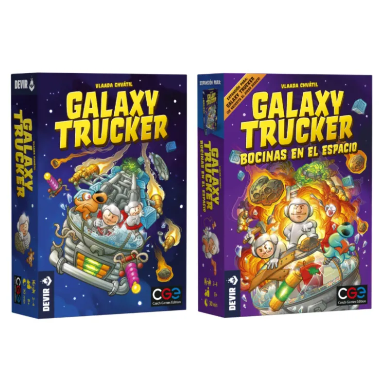 Pack Galaxy Trucker + Expansión Bocinas en el Espacio