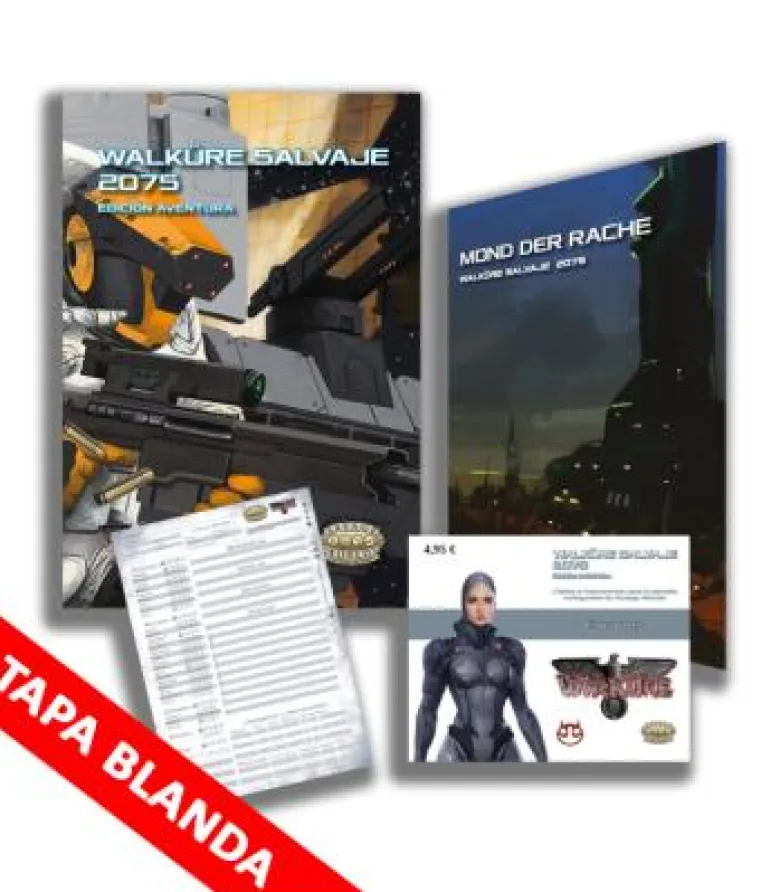 Pack Savage Worlds: Walküre Salvaje 2075 - Mecenazgo (Rustica)