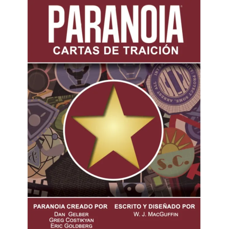 Paranoia: Cartas de Traición