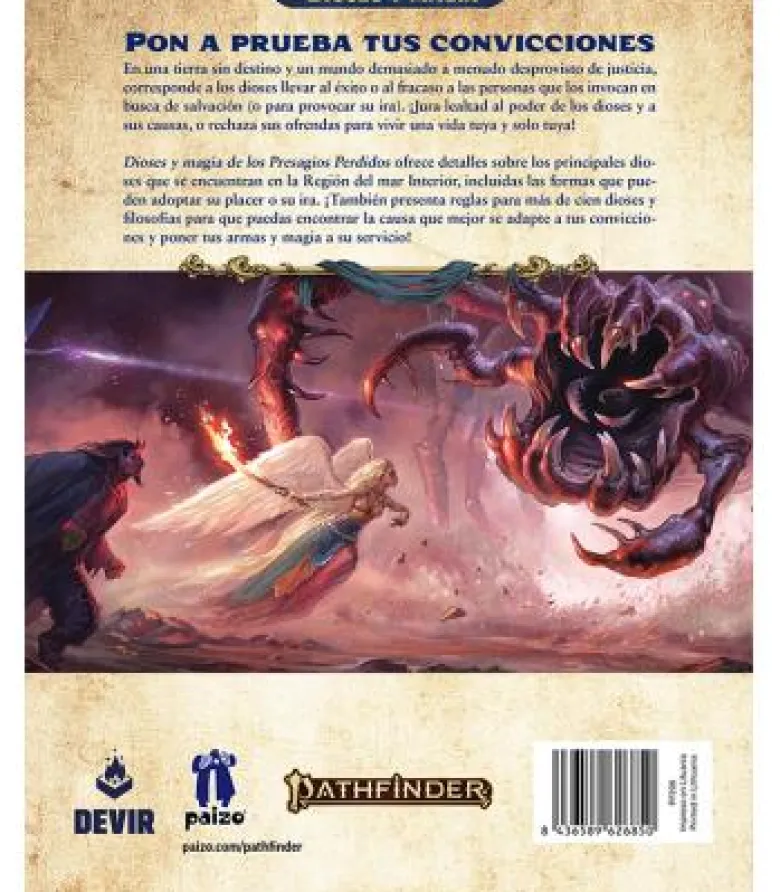 Pathfinder (2ª Edición): Dioses y Magia de los Presagios Perdidos