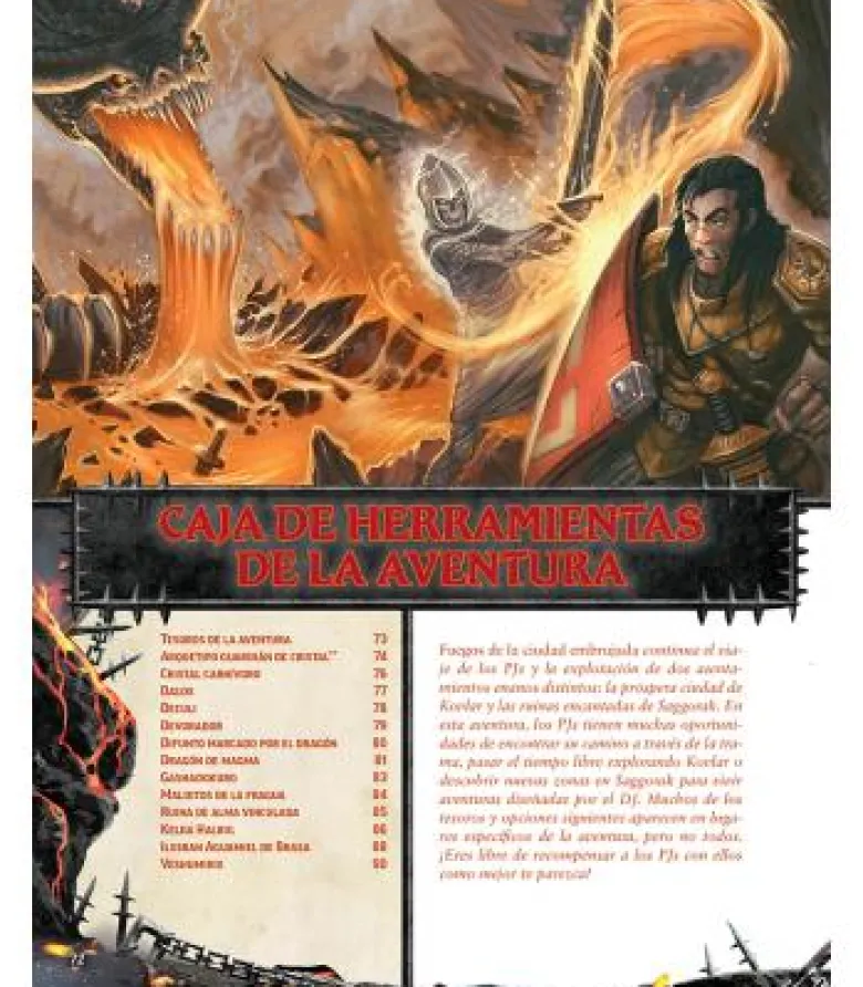 Pathfinder (2ª Edición): La Era de las Cenizas 4 (Fuegos de la Ciudad Embrujada)