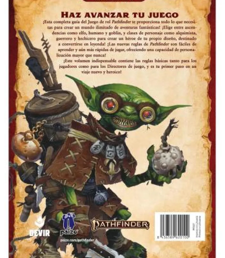 Pathfinder (2ª Edición): Manual Básico - Edición de Bolsillo