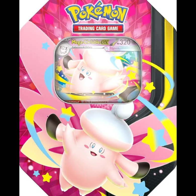 Pokemon JCC: Megaluz Lunar - Mega-Clefable EX (Lata)