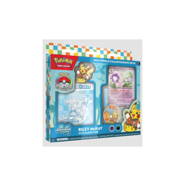 Pokemon TCG: 2025 World Championships Deck (Riley McKay - Flutter Devo Gardevoir)