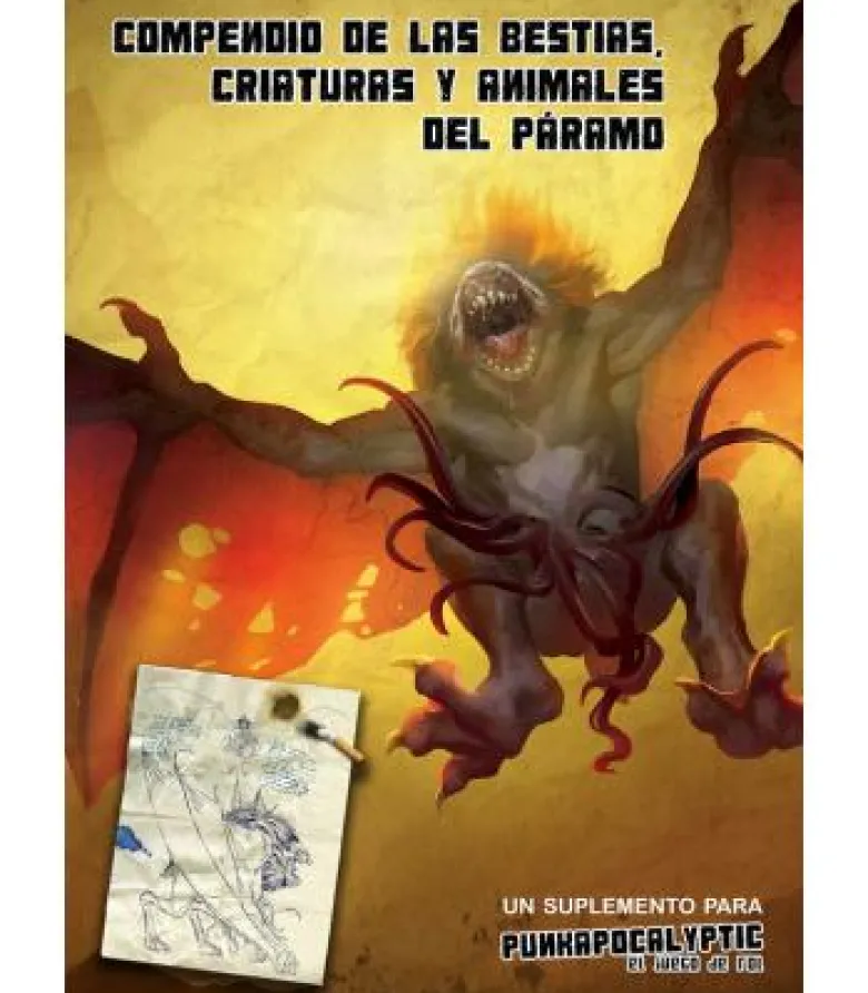 Punkapocalyptic: Compendio de las Bestias, Criaturas y Animales del Páramo