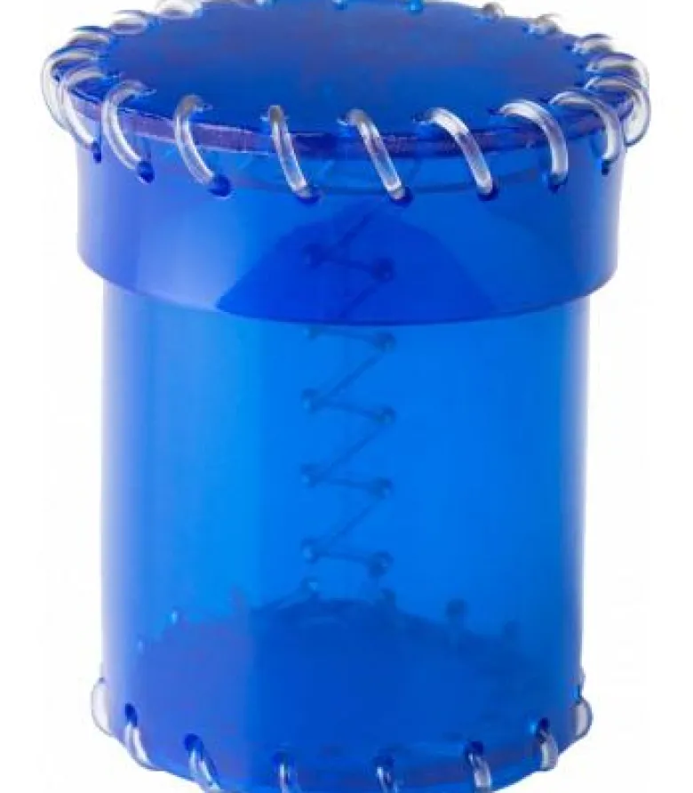Q-Workshop: Age of Plastic Dice Cup (Blue)