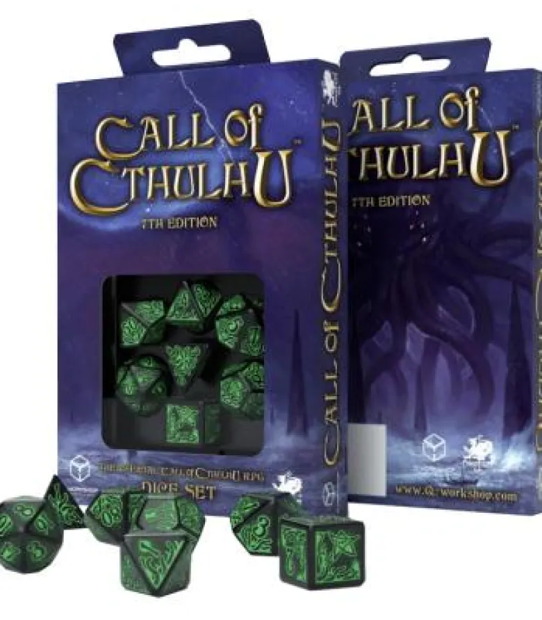 Q-Workshop: Call of Cthulhu 7th Edition (Black & Green)