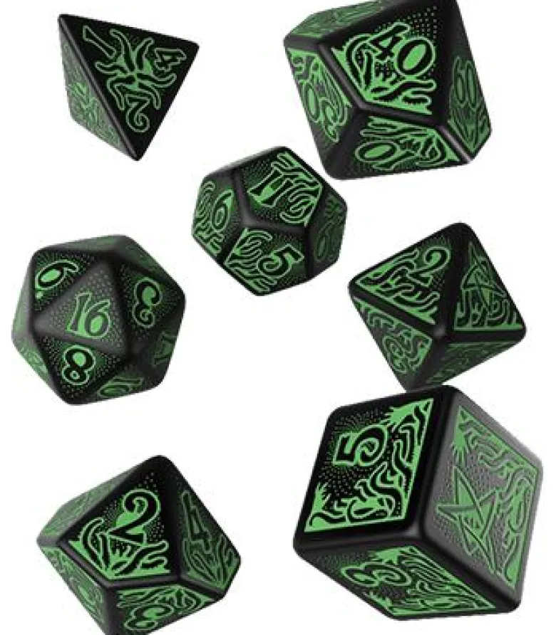 Q-Workshop: Call of Cthulhu 7th Edition (Black & Green)