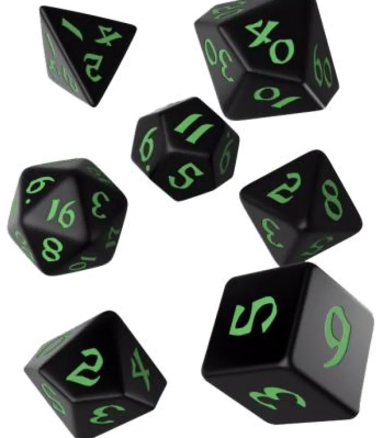 Q-Workshop: Classic Runic (Black & Green)