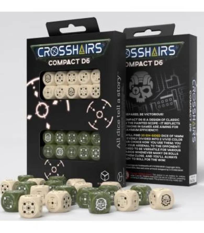Q-Workshop: Crosshairs (Beige & Olive)