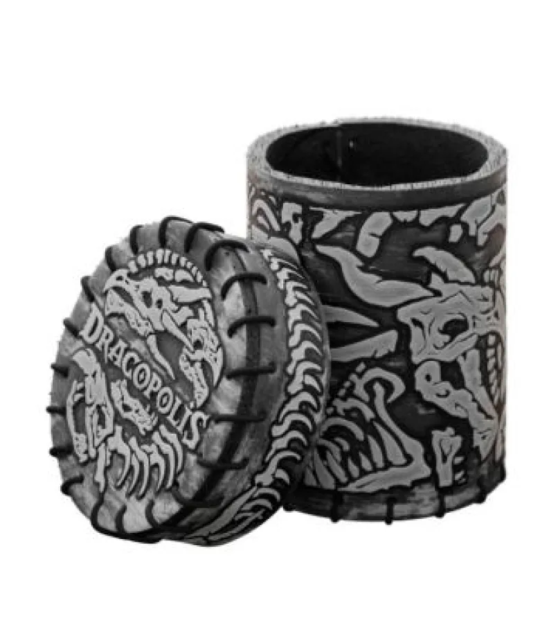 Q-Workshop: Crown-Headed Dracopolis Dice Cup (Leather)