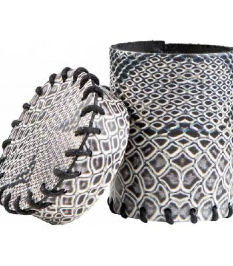 Q-Workshop: Dragonhide Laminated Dice Cup