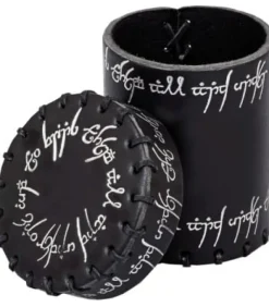 Q-Workshop: Elvish Dice Cup (Black Leather)
