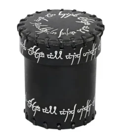 Q-Workshop: Elvish Dice Cup (Black Leather)