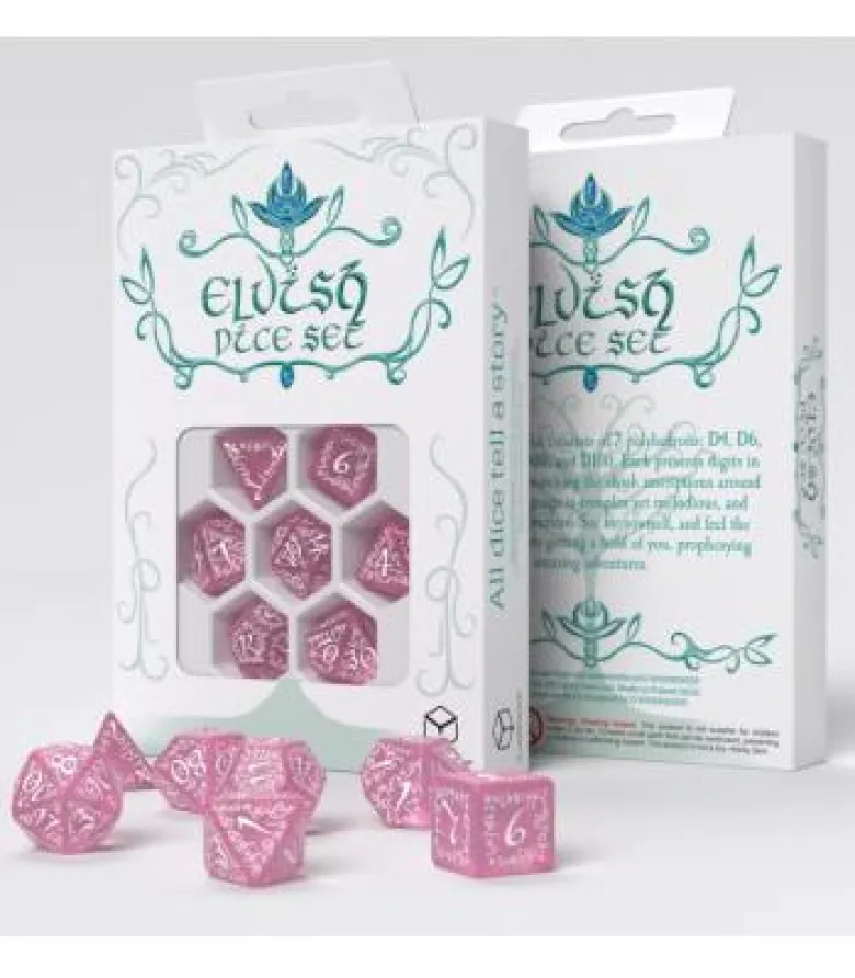 Q-Workshop: Elvish (Shimmering Pink & White)