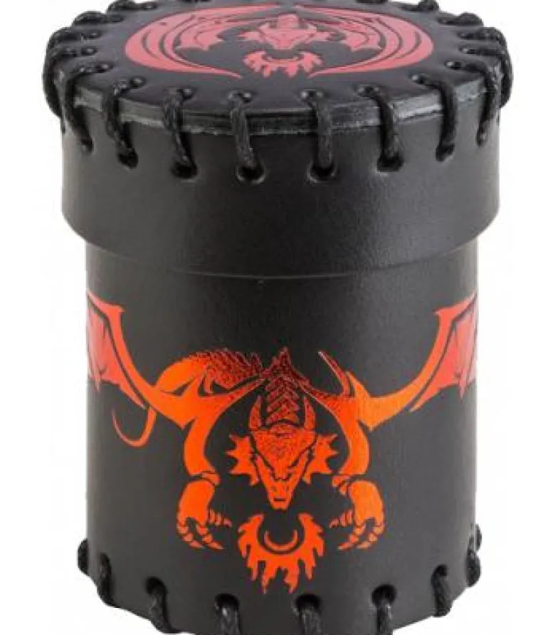 Q-Workshop: Flying Dragon Dice Cup (Black & Red)