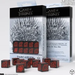 Q-Workshop: Game of Thrones D6 Dice Set - Targaryen