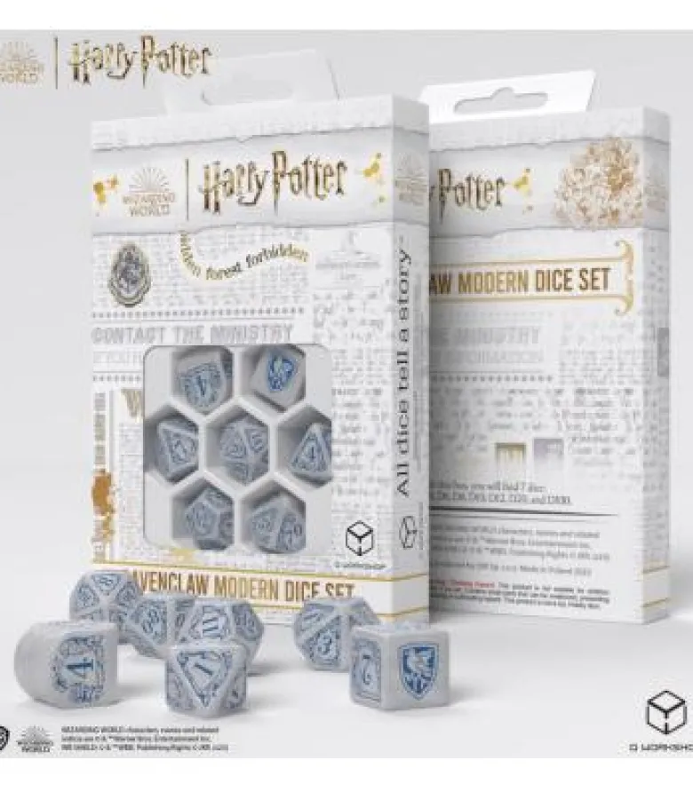 Q-Workshop: Harry Potter Ravenclaw Modern (White)