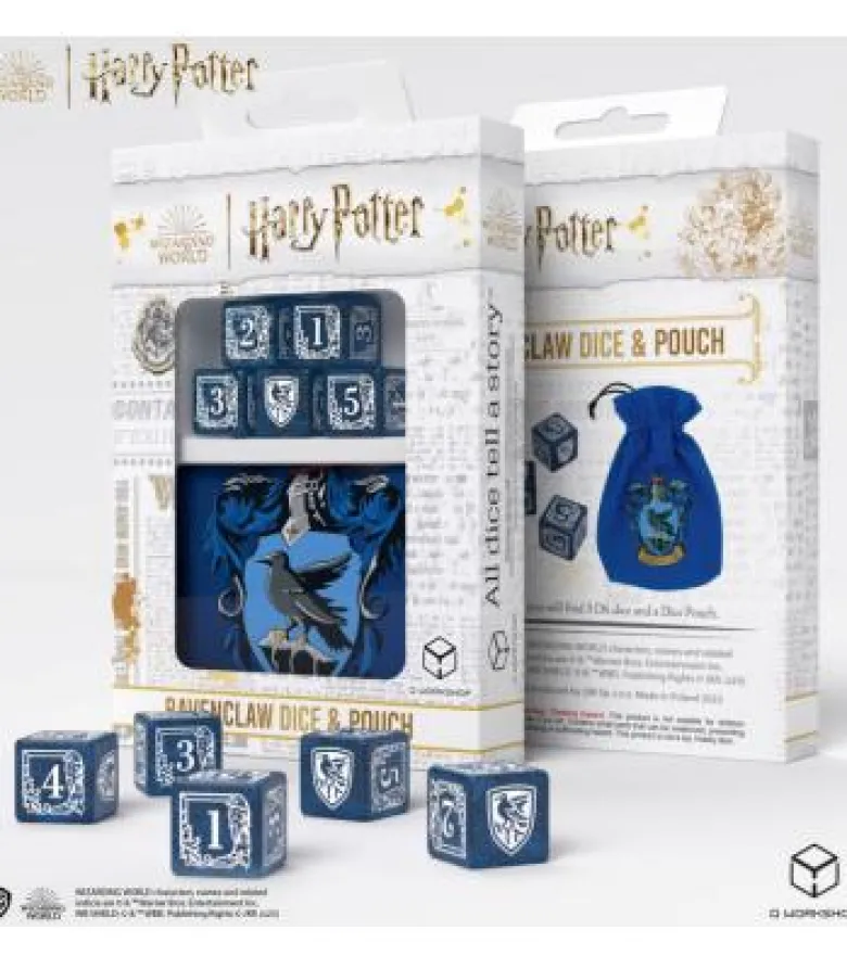 Q-Workshop: Harry Potter (Ravenclaw Dice & Pouch)