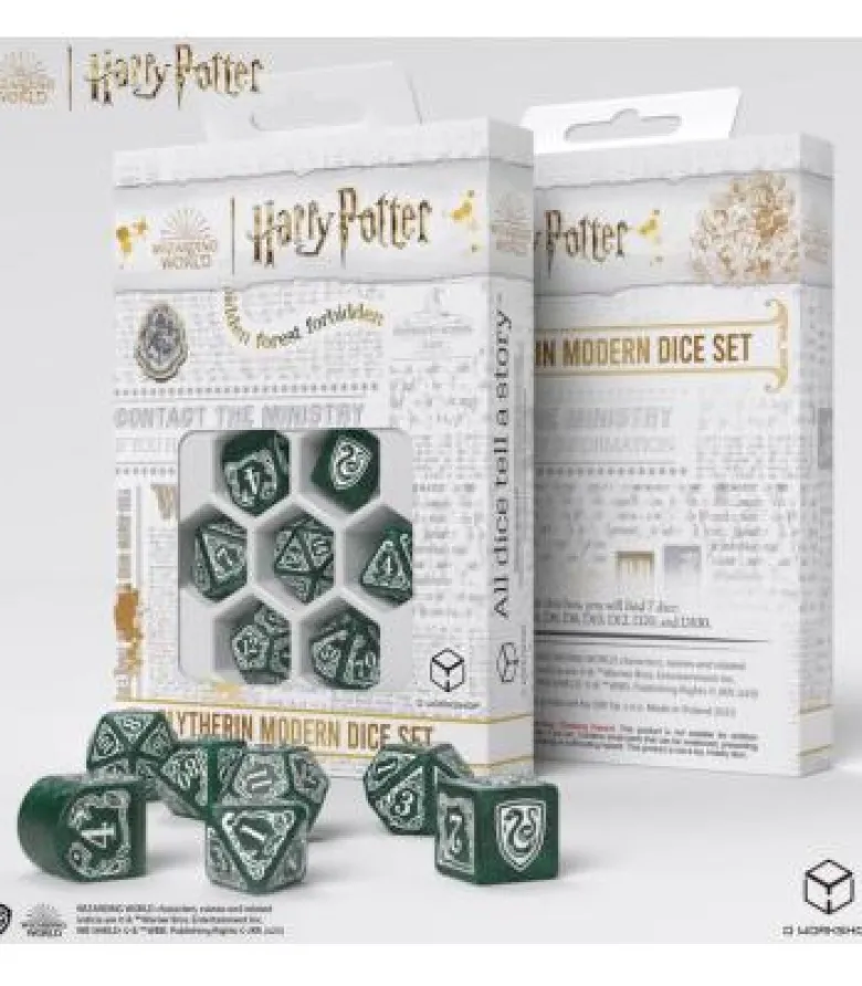 Q-Workshop: Harry Potter Slytherin Modern (Green)
