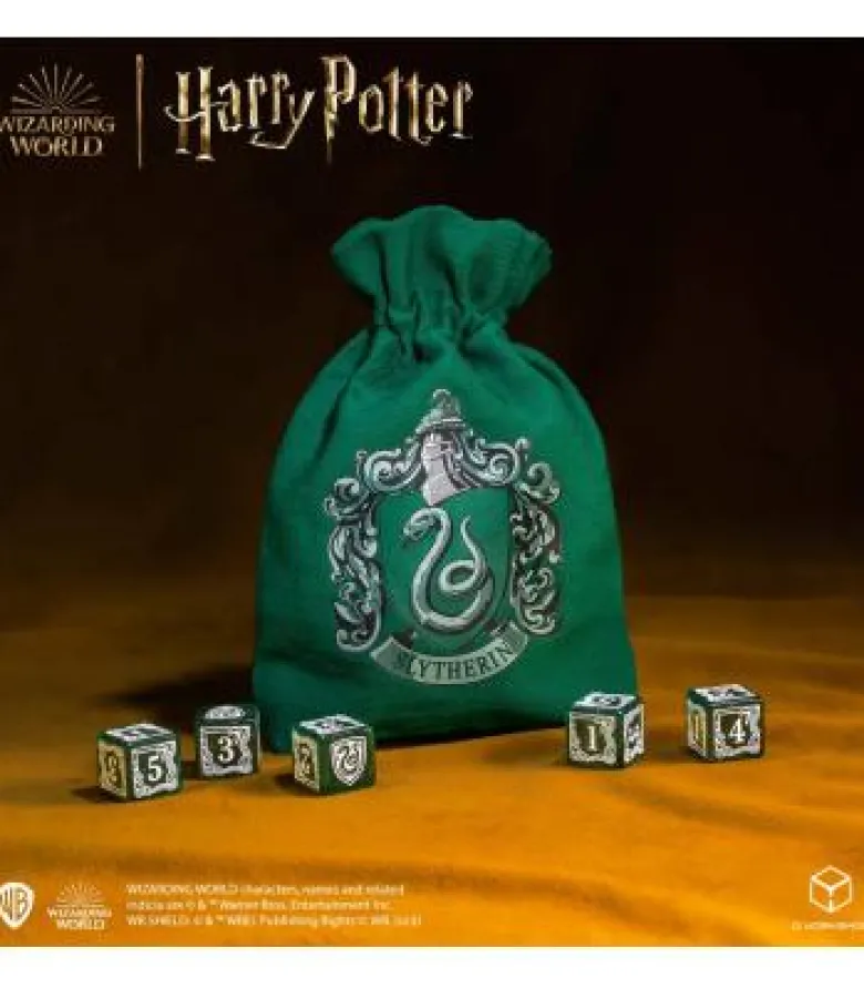 Q-Workshop: Harry Potter (Slytherin Dice & Pouch)