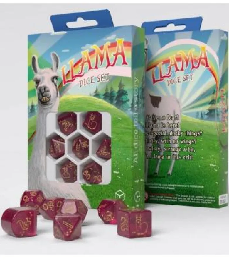 Q-Workshop: Llama Dice Set (Puffy)