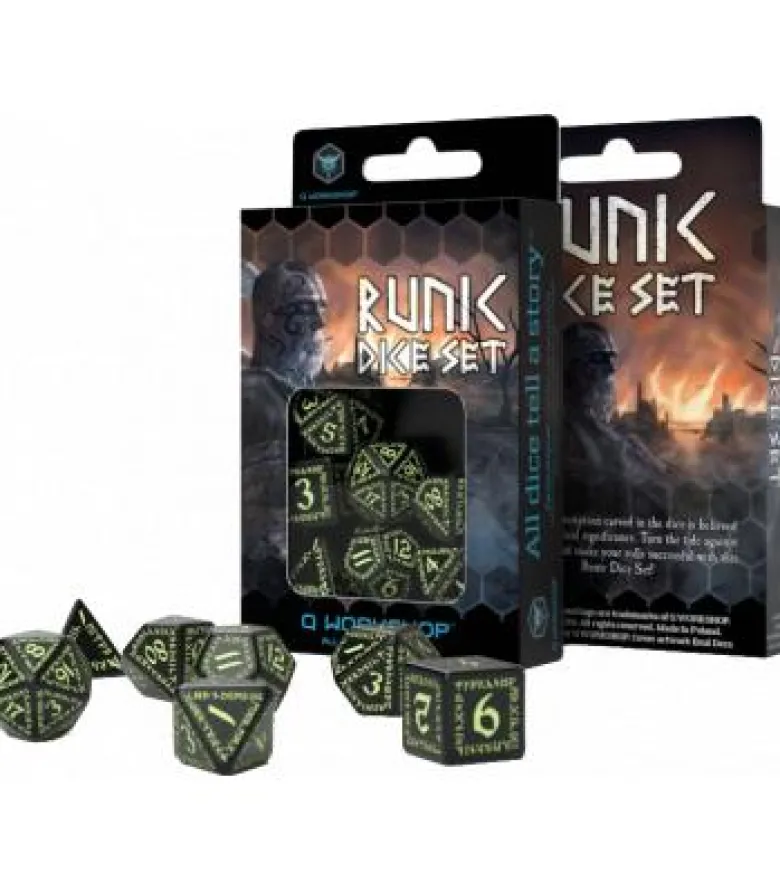 Q-Workshop: Runic (Black & Glow in the Dark)