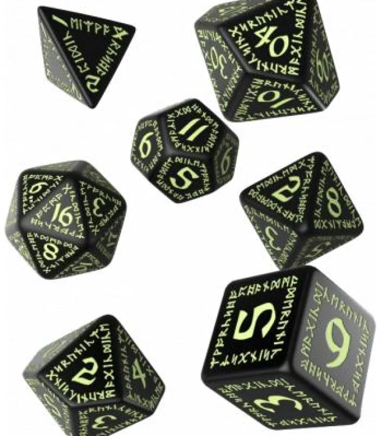 Q-Workshop: Runic (Black & Glow in the Dark)