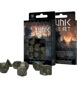 Q-Workshop: Runic (Bottle-Green & Gold)