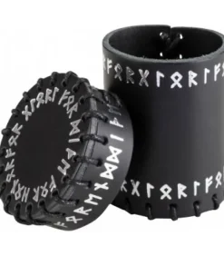 Q-Workshop: Runic Dice Cup (Black)