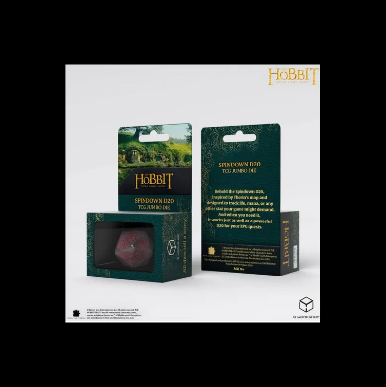 Q-Workshop: The Hobbit - Spindown D20 TCG Jumbo Die (Lunaris)