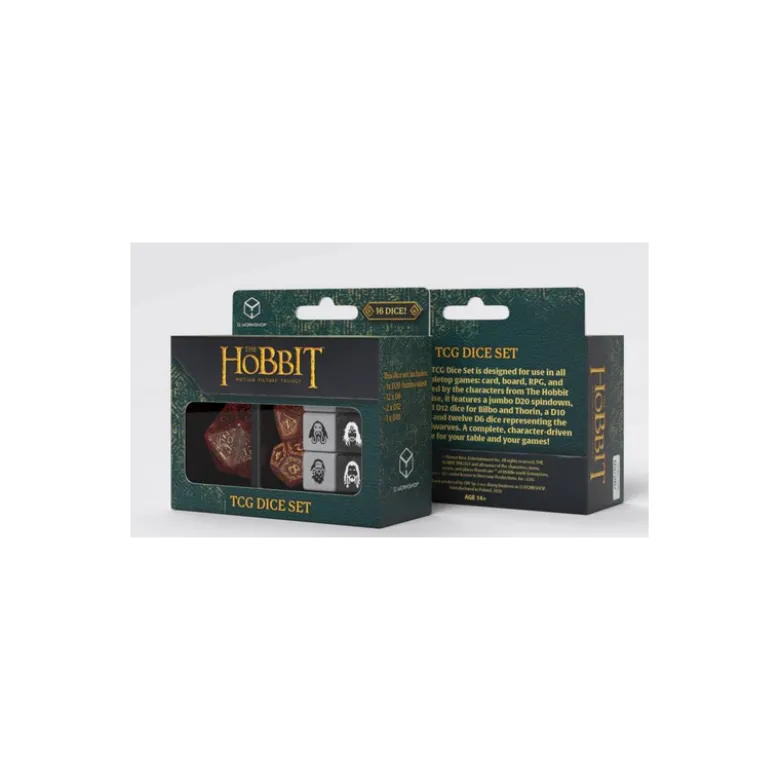 Q-Workshop: The Hobbit TCG Dice Set (Ember Hearth)
