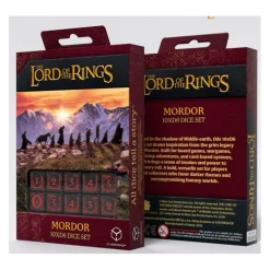 Q-Workshop: The Lord of the Rings 10XD6 Dice Set (Mordor)