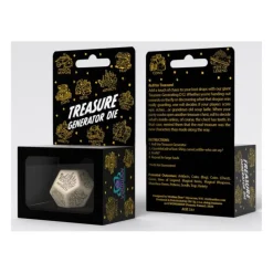Q-Workshop: Treasure Generator Die (Beige & Black)