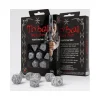 Q-Workshop: Tribal Dice Set (Pearl & Brown)