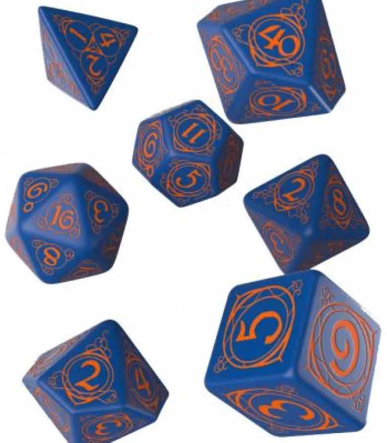 Q-Workshop: Wizard (Dark-Blue & Orange)