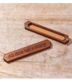 Q-Workshop: Wooden Dice Box (Sapelli)