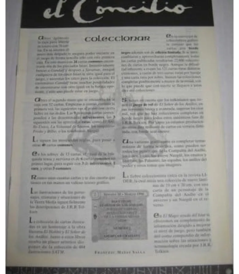 Revista El Concilio de Rivendel - nº 2