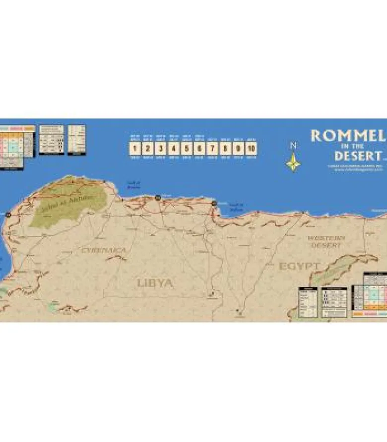 Rommel in the Desert (Inglés)