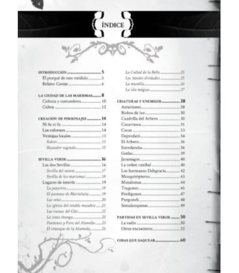 Savage Worlds: Greenscape (Sevilla Verde)