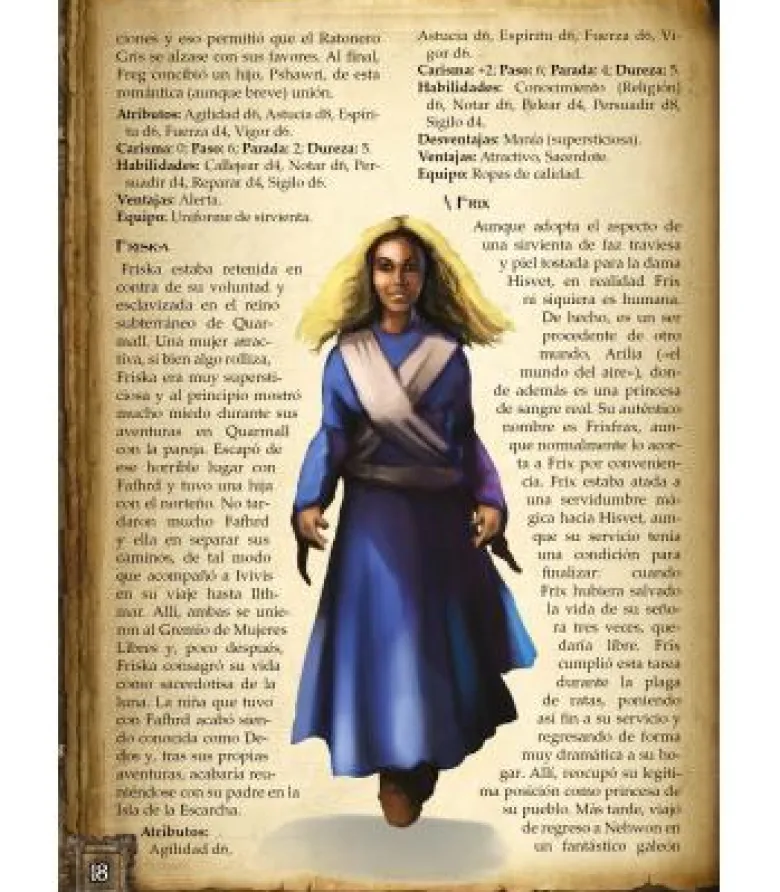 Savage Worlds: Lankhmar - Enemigos Salvajes de Nehwon